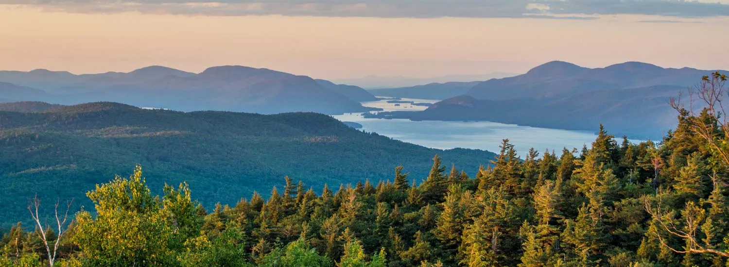 Lake George landscape